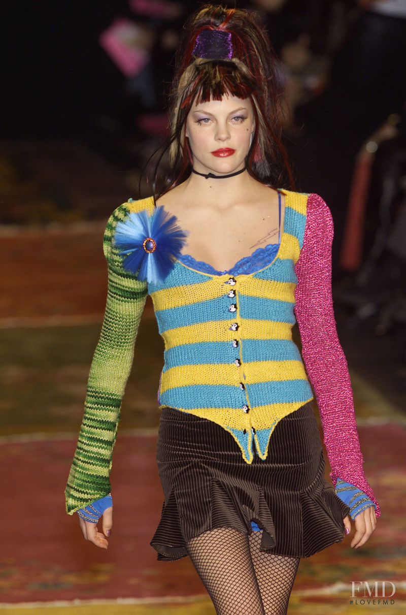 Betsey Johnson fashion show for Autumn/Winter 2001