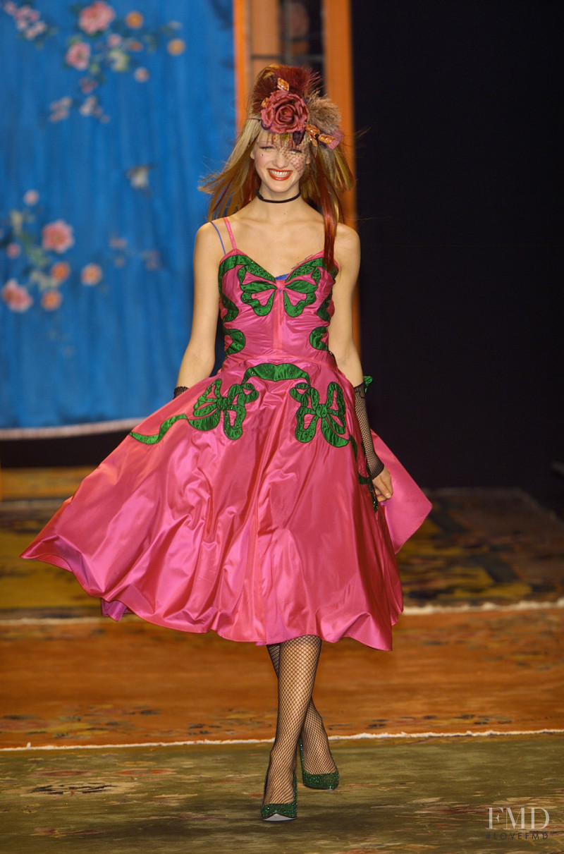 Betsey Johnson fashion show for Autumn/Winter 2001