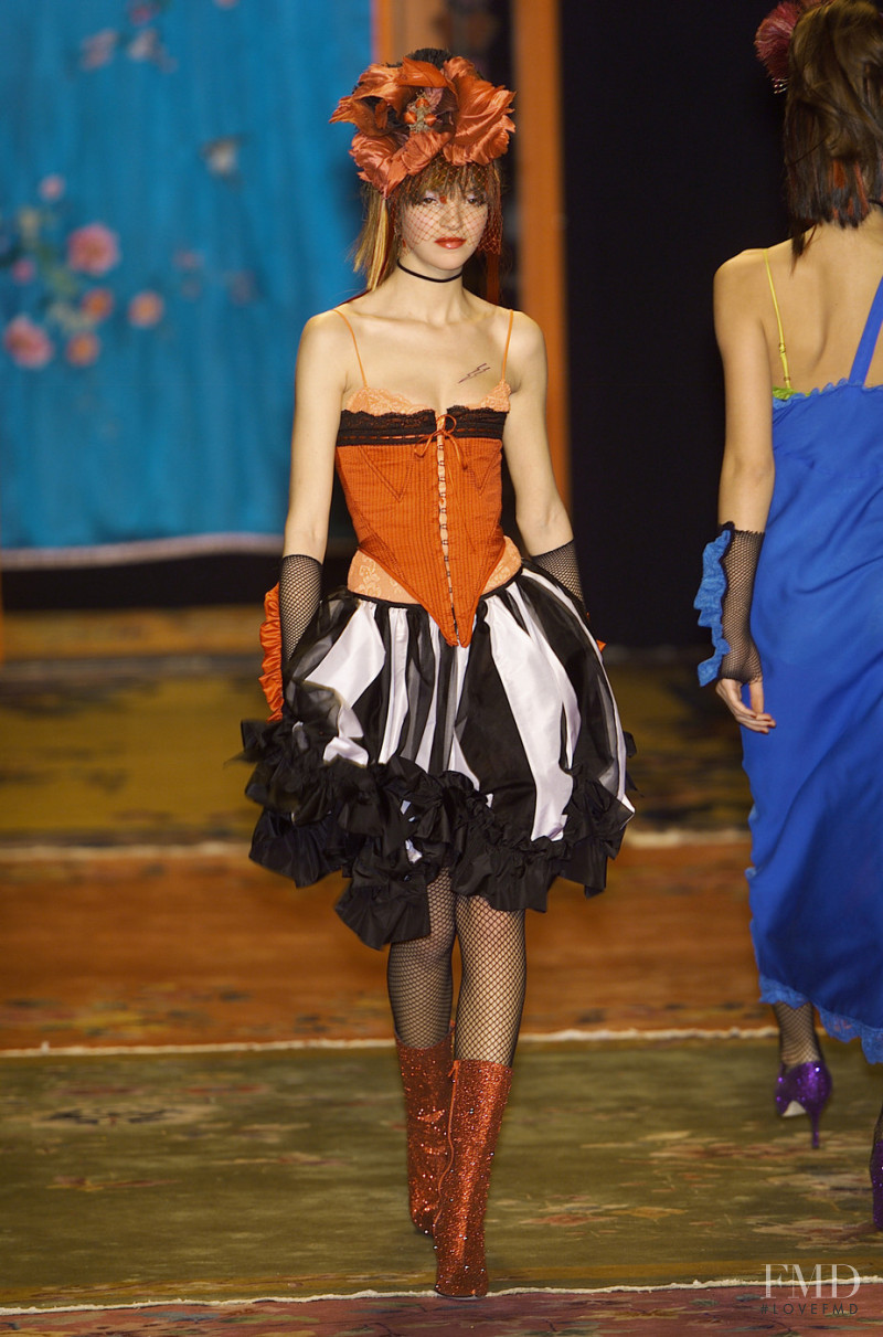 Betsey Johnson fashion show for Autumn/Winter 2001