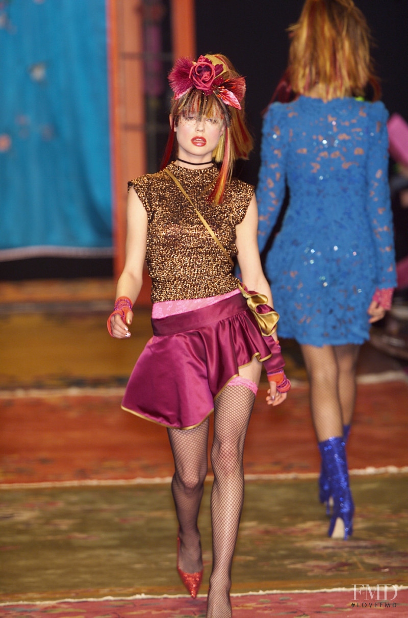 Betsey Johnson fashion show for Autumn/Winter 2001