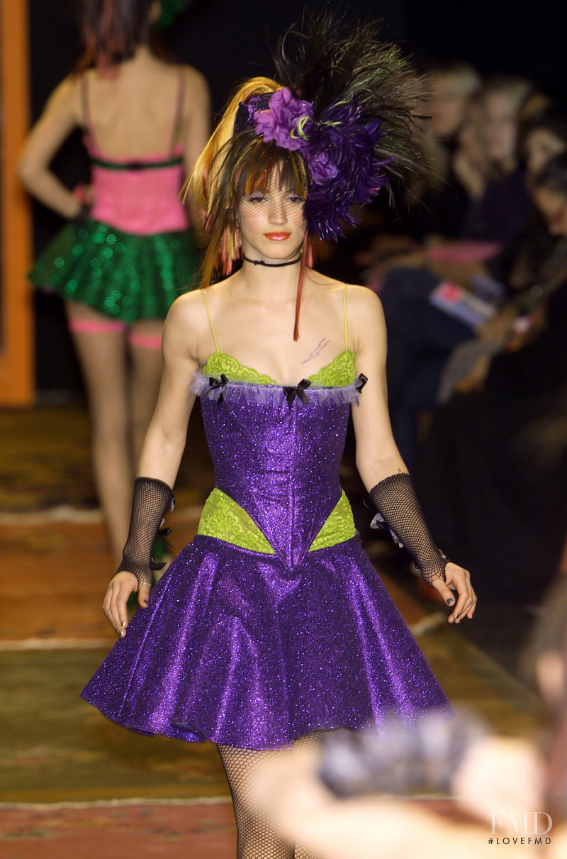 Betsey Johnson fashion show for Autumn/Winter 2001