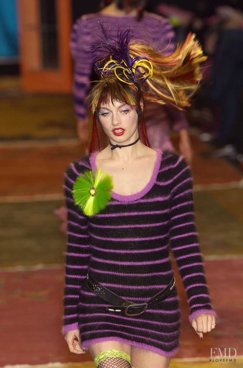 Betsey Johnson fashion show for Autumn/Winter 2001