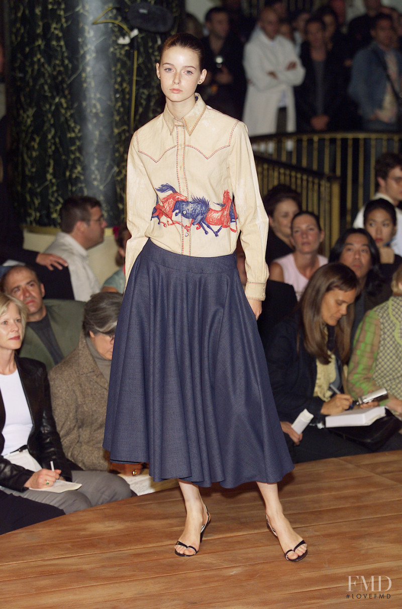 Miguel Adrover fashion show for Spring/Summer 2001