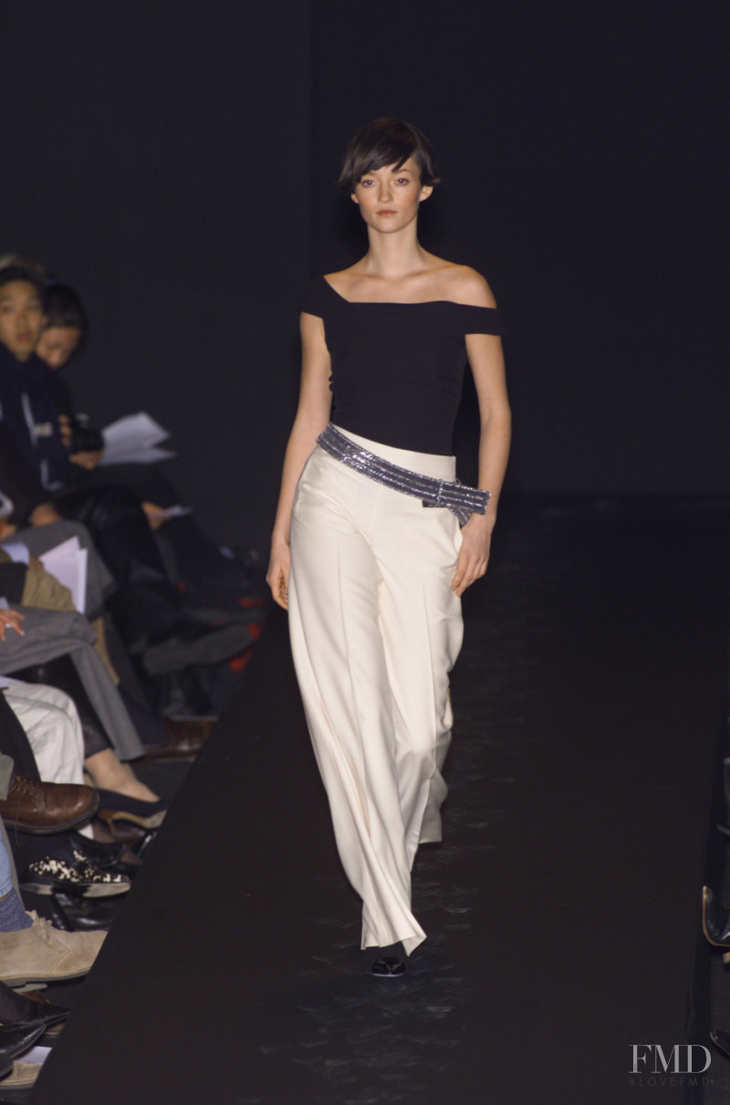 Carolina Herrera fashion show for Autumn/Winter 2001