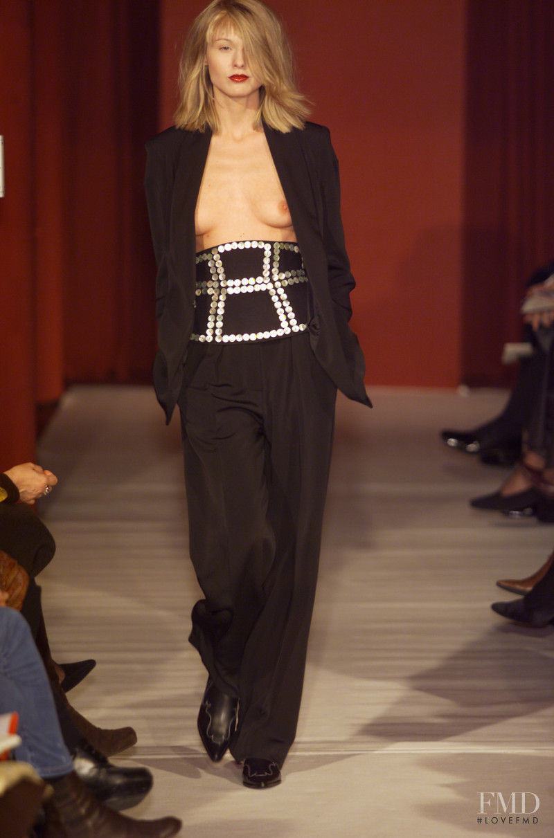 Michel Klein Cher fashion show for Autumn/Winter 2001