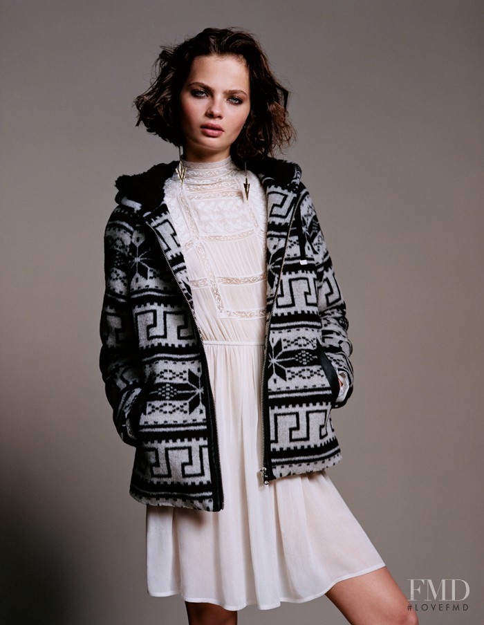 Moa Aberg featured in  the Topshop advertisement for Autumn/Winter 2012