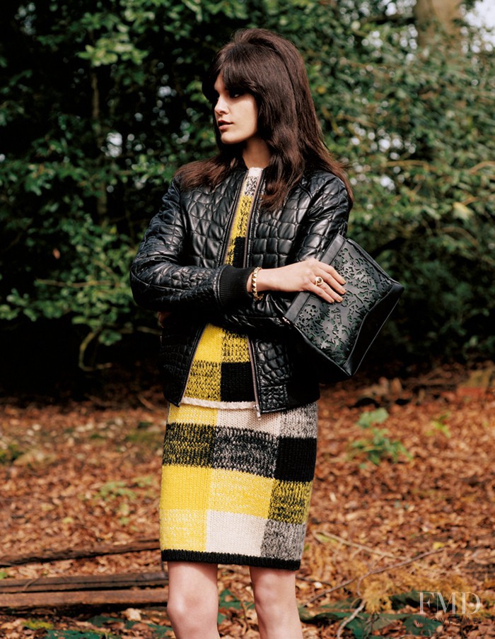 Melissa Stasiuk featured in  the Topshop advertisement for Autumn/Winter 2012