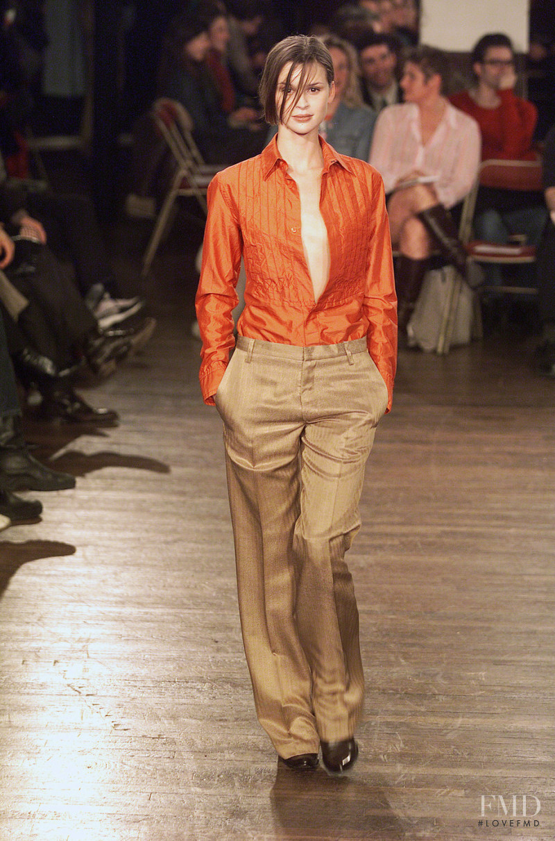 Dirk Bikkembergs fashion show for Autumn/Winter 2001