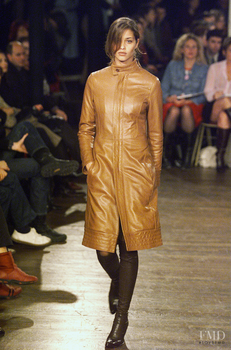 Ana Beatriz Barros featured in  the Dirk Bikkembergs fashion show for Autumn/Winter 2001