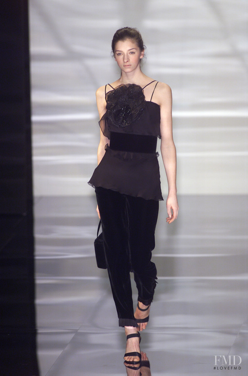 Emporio Armani fashion show for Autumn/Winter 2001