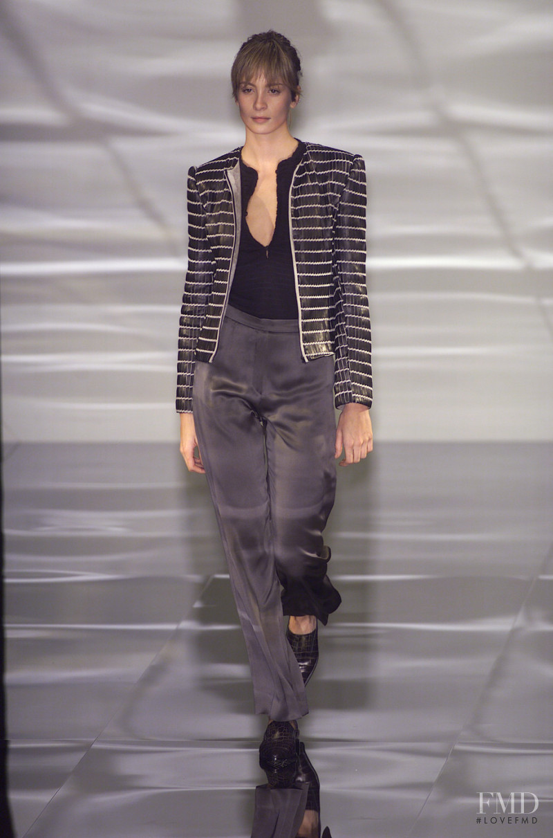 Emporio Armani fashion show for Autumn/Winter 2001