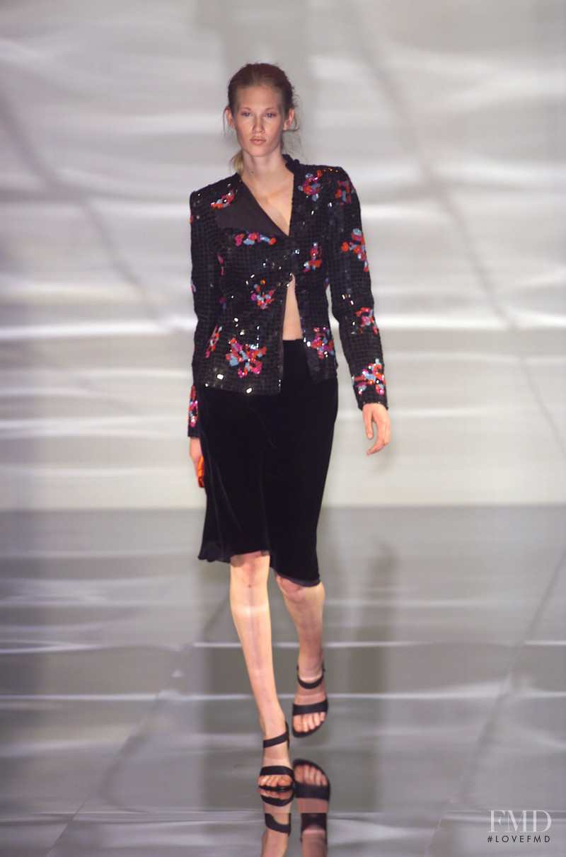 Emporio Armani fashion show for Autumn/Winter 2001