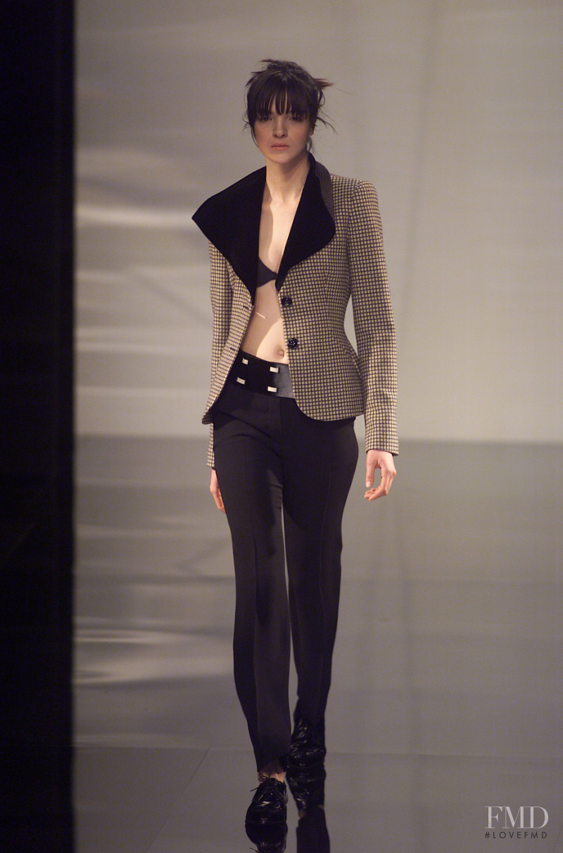 Emporio Armani fashion show for Autumn/Winter 2001