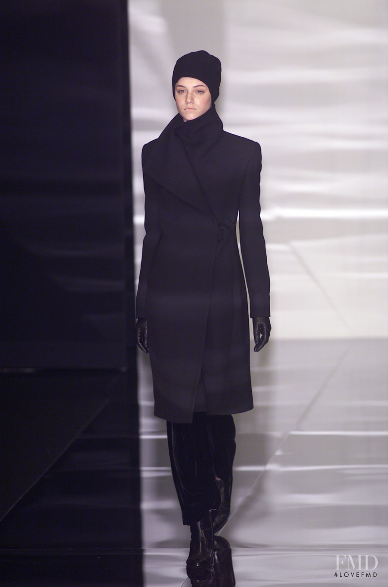 Emporio Armani fashion show for Autumn/Winter 2001