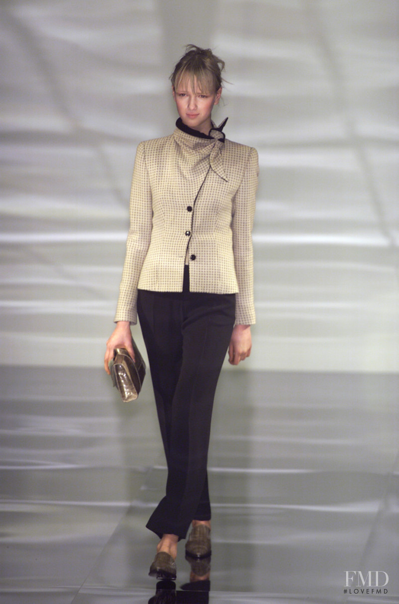 Emporio Armani fashion show for Autumn/Winter 2001