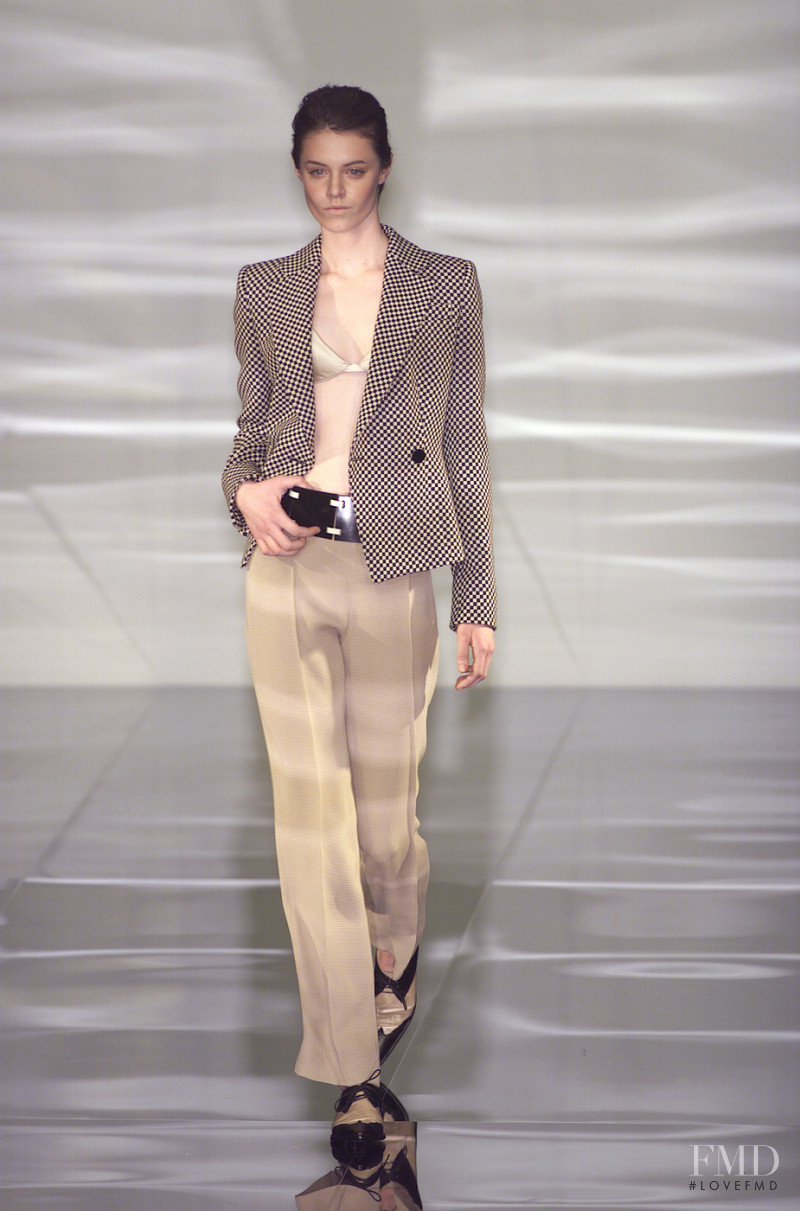 Emporio Armani fashion show for Autumn/Winter 2001