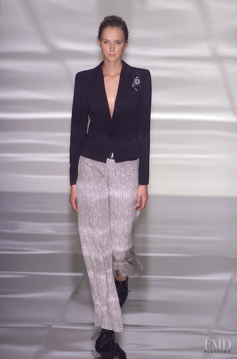 Emporio Armani fashion show for Autumn/Winter 2001