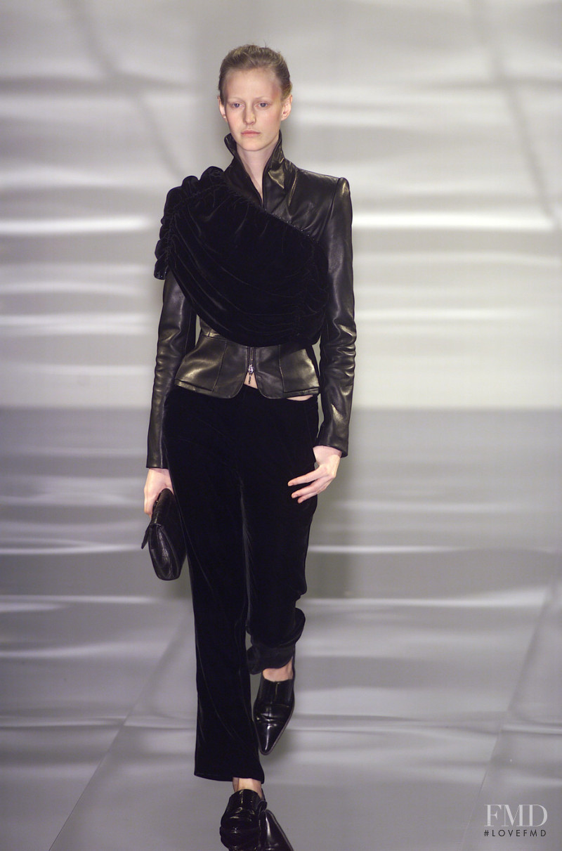 Emporio Armani fashion show for Autumn/Winter 2001