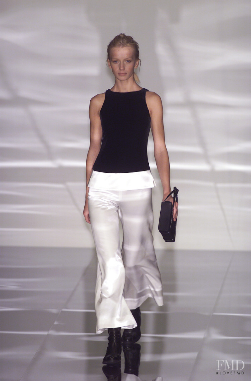Emporio Armani fashion show for Autumn/Winter 2001
