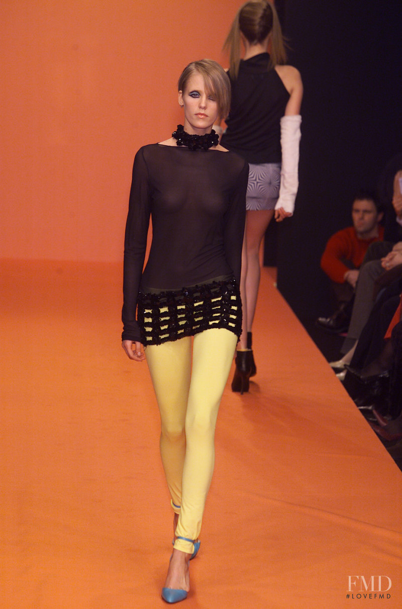 Enrico Coveri fashion show for Autumn/Winter 2001