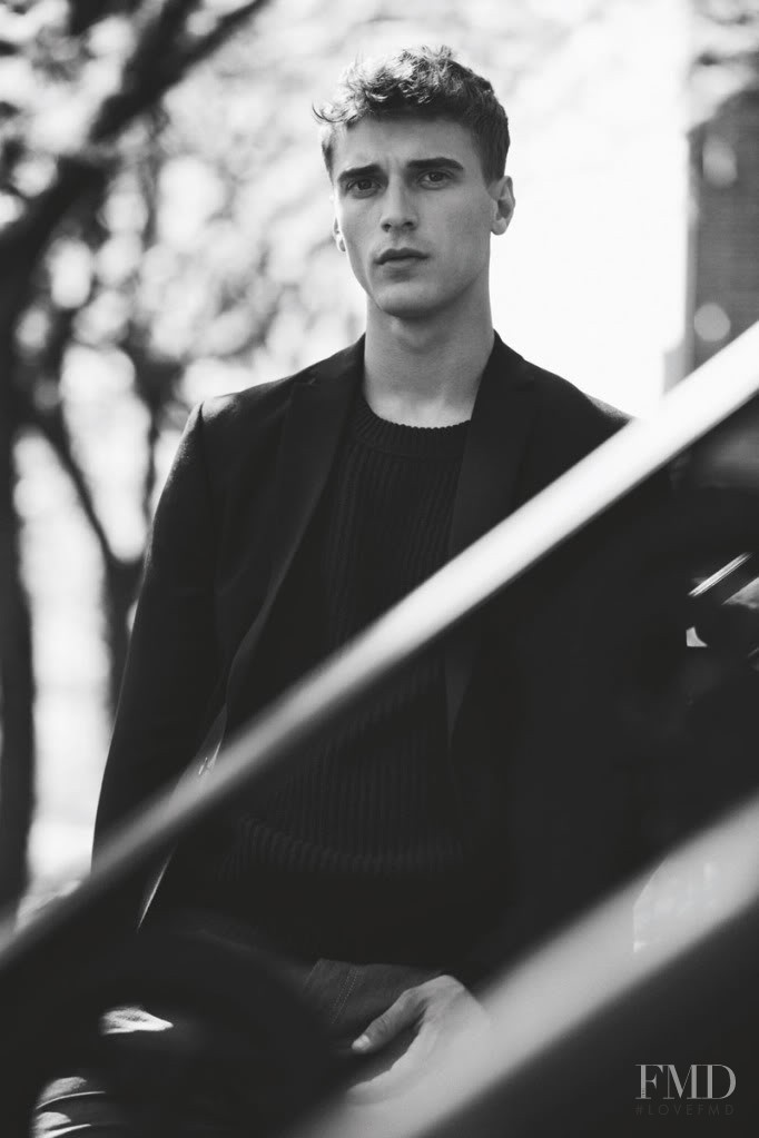 Clement Chabernaud featured in  the Filippa K catalogue for Autumn/Winter 2012