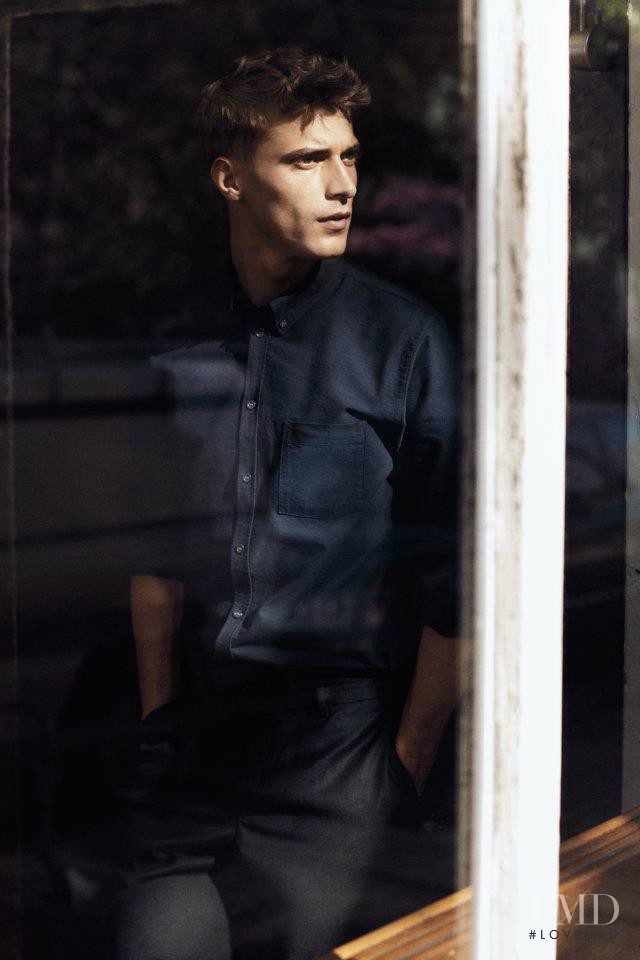 Clement Chabernaud featured in  the Filippa K catalogue for Autumn/Winter 2012