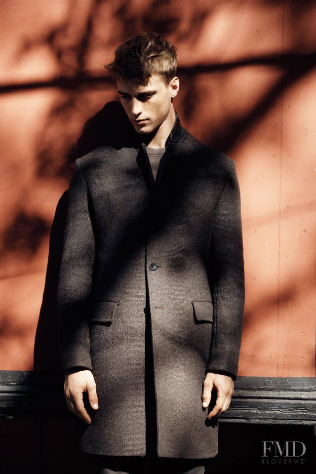 Clement Chabernaud featured in  the Filippa K catalogue for Autumn/Winter 2012