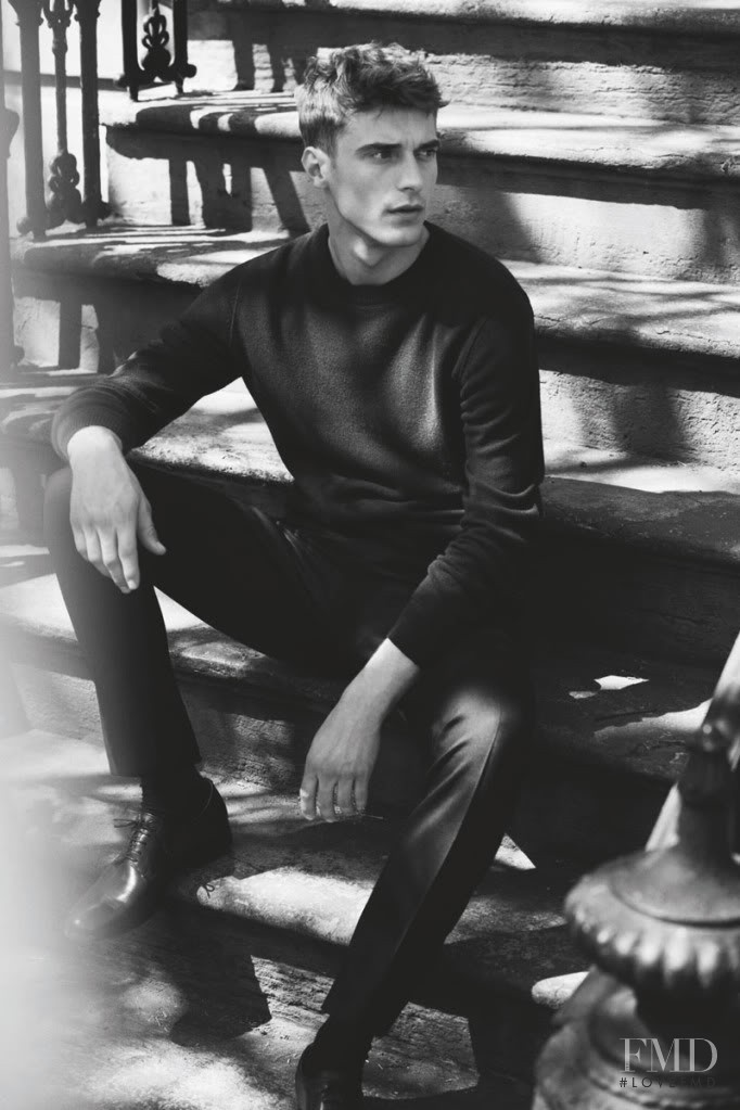 Clement Chabernaud featured in  the Filippa K catalogue for Autumn/Winter 2012