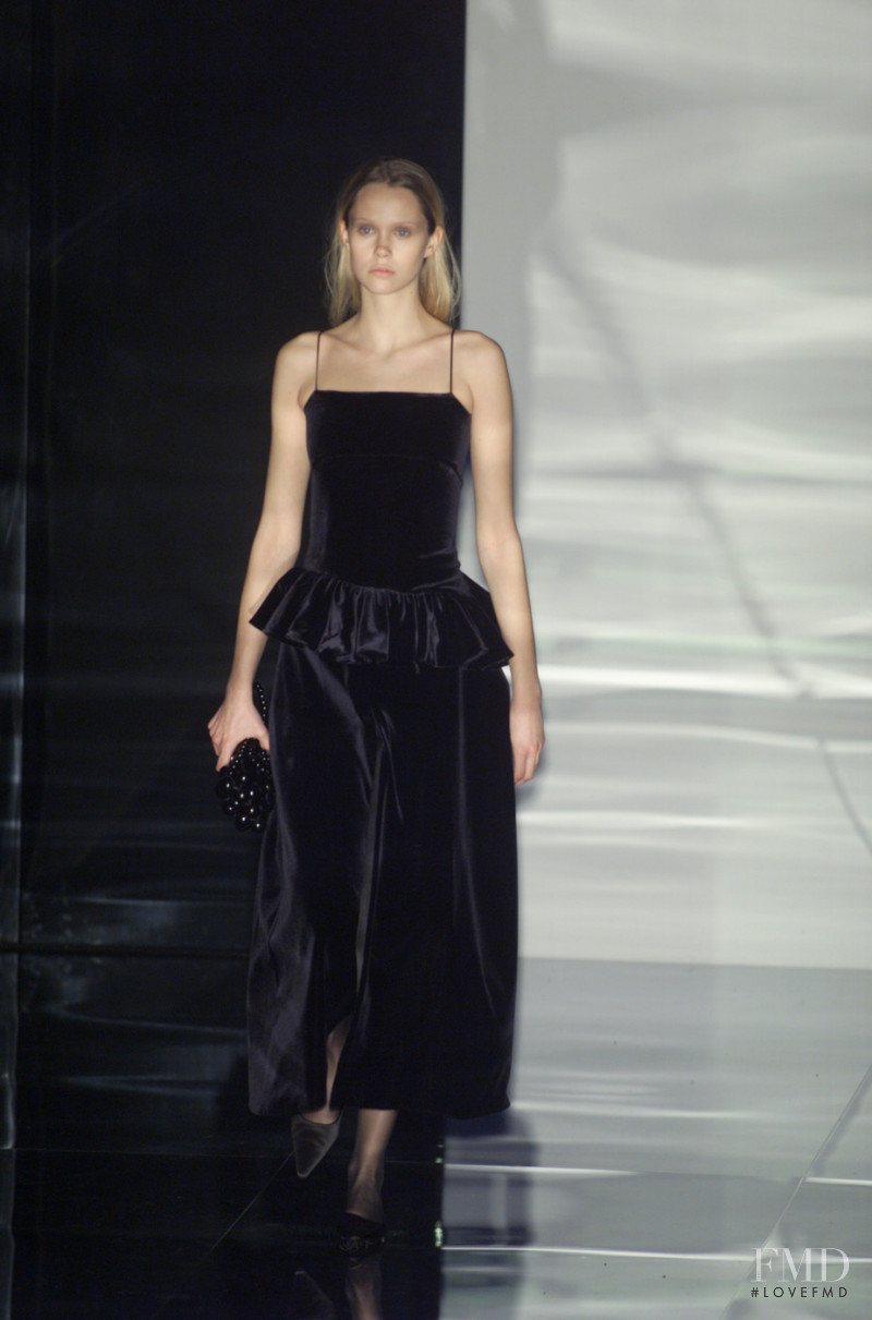 Giorgio Armani fashion show for Autumn/Winter 2001