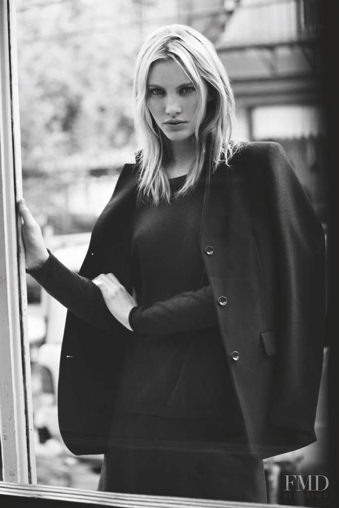 Emily Baker featured in  the Filippa K catalogue for Autumn/Winter 2012