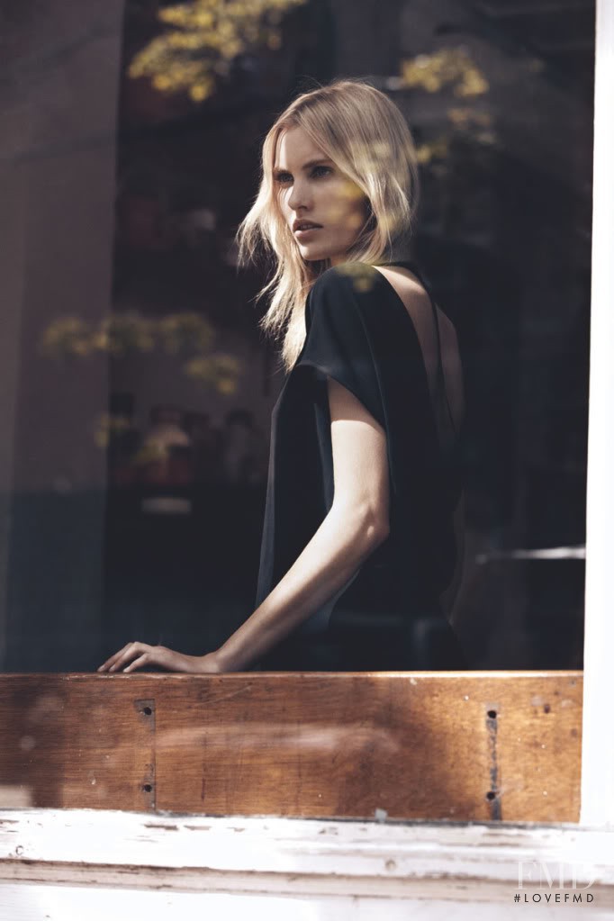 Emily Baker featured in  the Filippa K catalogue for Autumn/Winter 2012