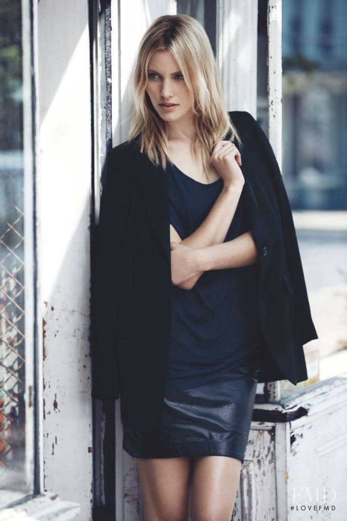 Emily Baker featured in  the Filippa K catalogue for Autumn/Winter 2012