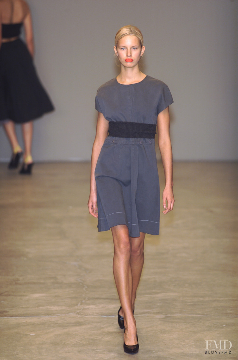 Karolina Kurkova featured in  the Prada fashion show for Spring/Summer 2001