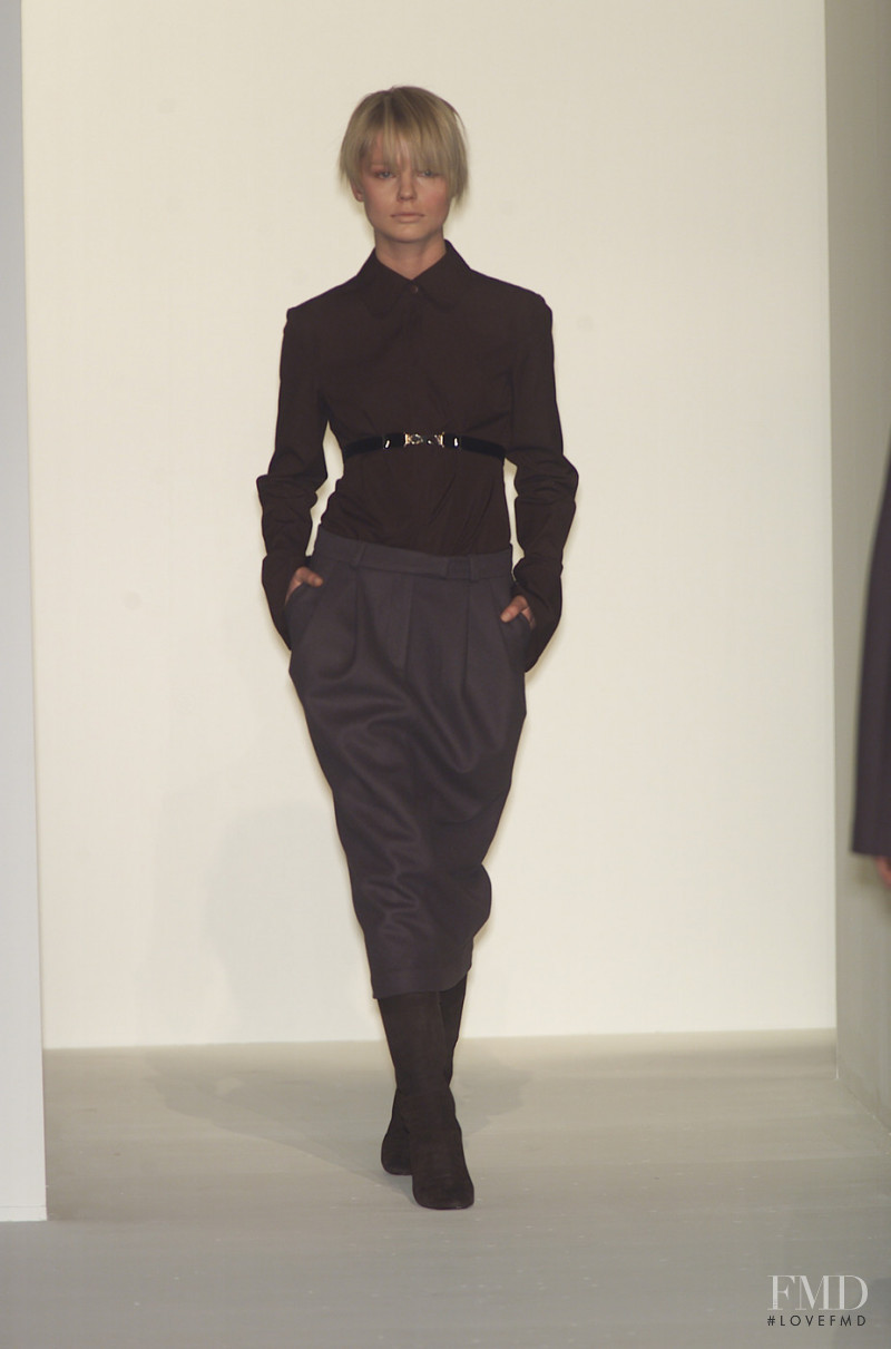 Hugo Boss fashion show for Autumn/Winter 2001