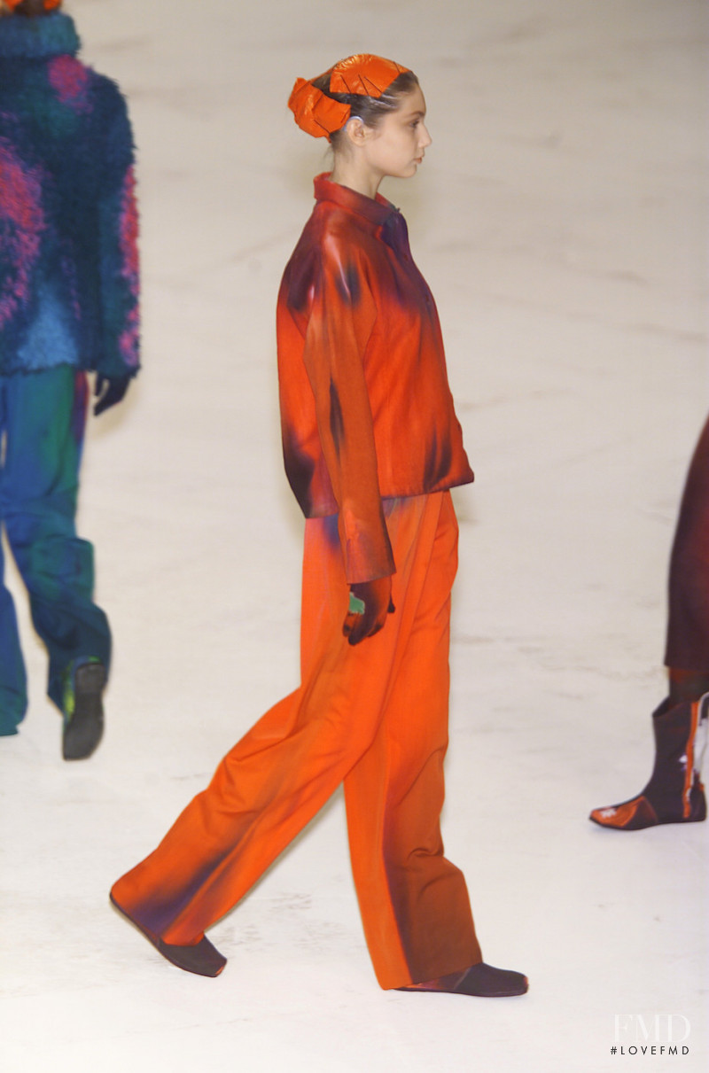 Issey Miyake fashion show for Autumn/Winter 2001