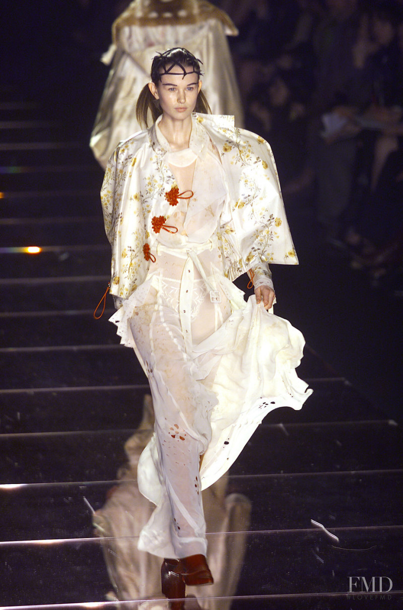 John Galliano fashion show for Autumn/Winter 2001