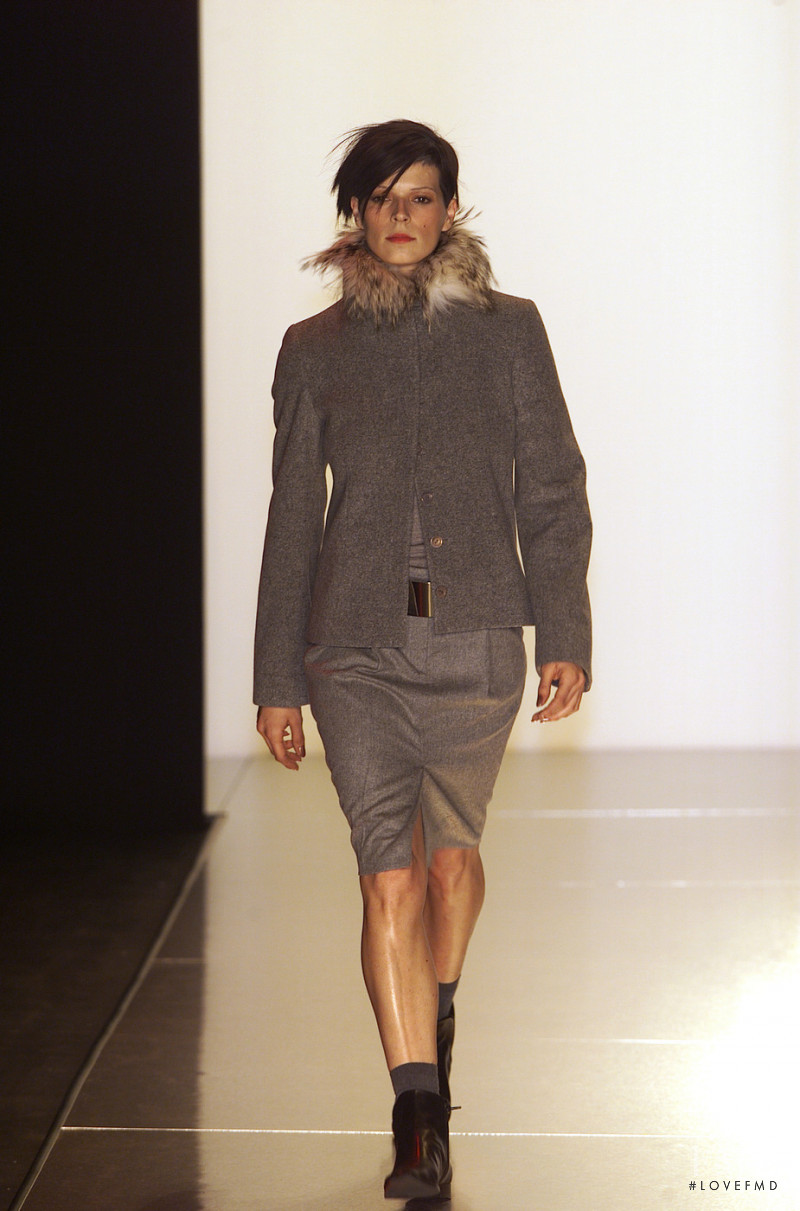 Eleonora Bosé featured in  the Joop fashion show for Autumn/Winter 2001