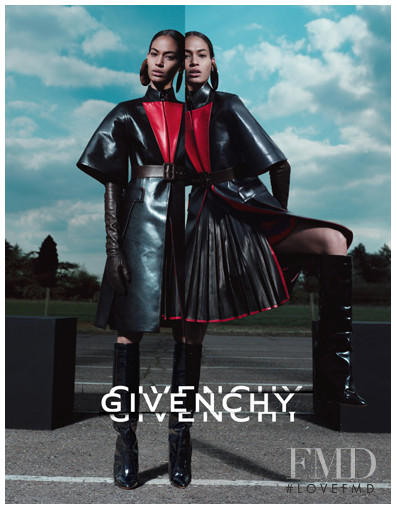 Joan Smalls featured in  the Givenchy advertisement for Autumn/Winter 2012