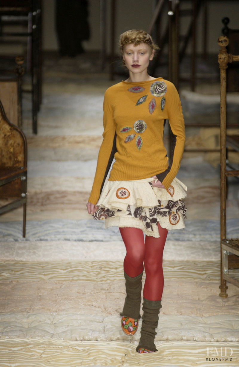 Antonio Marras fashion show for Autumn/Winter 2002