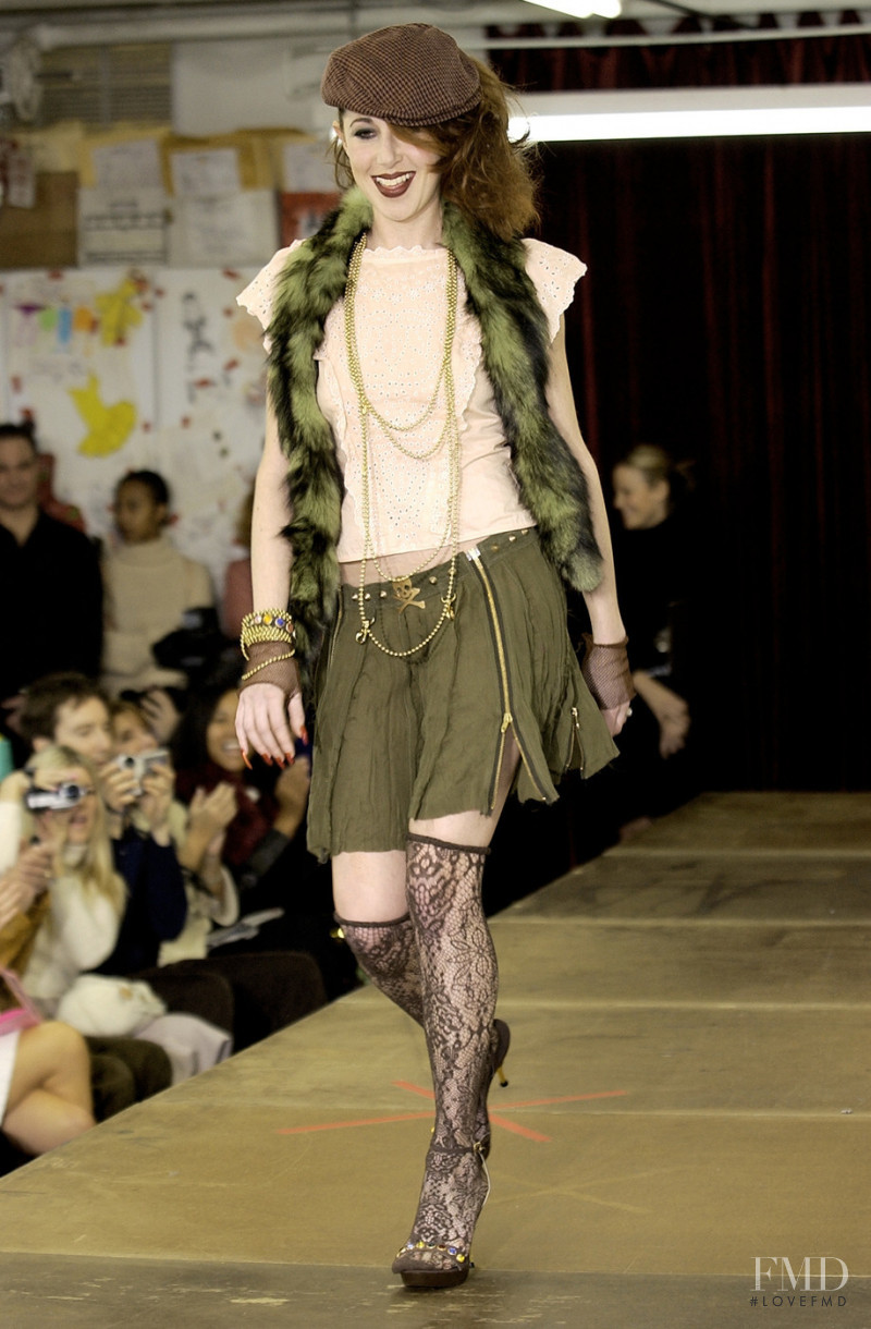 Betsey Johnson fashion show for Autumn/Winter 2002