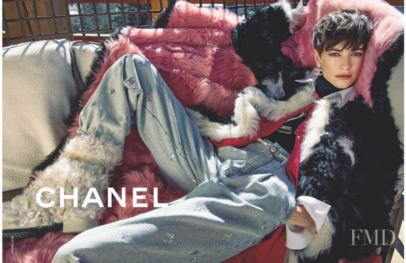 Vivienne Rohner featured in  the Chanel advertisement for Autumn/Winter 2021