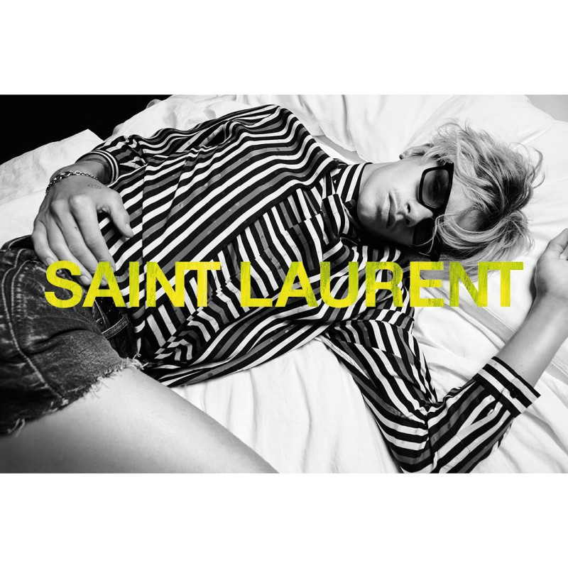 Saint Laurent Denim advertisement for Autumn/Winter 2021