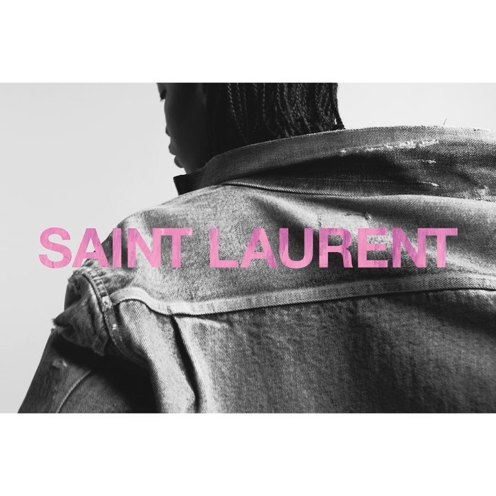 Saint Laurent Denim advertisement for Autumn/Winter 2021