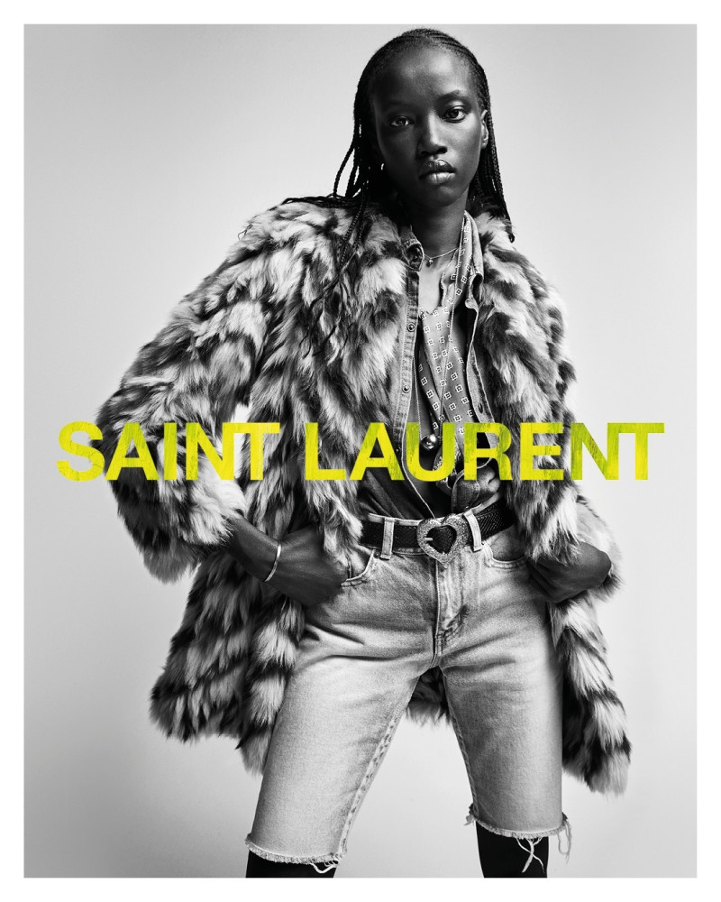 Saint Laurent Denim advertisement for Autumn/Winter 2021
