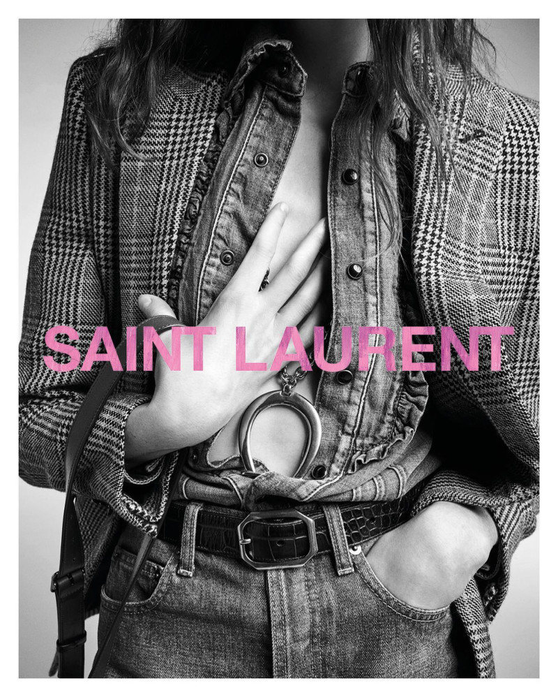 Saint Laurent Denim advertisement for Autumn/Winter 2021