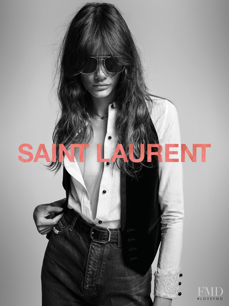Saint Laurent Denim advertisement for Autumn/Winter 2021