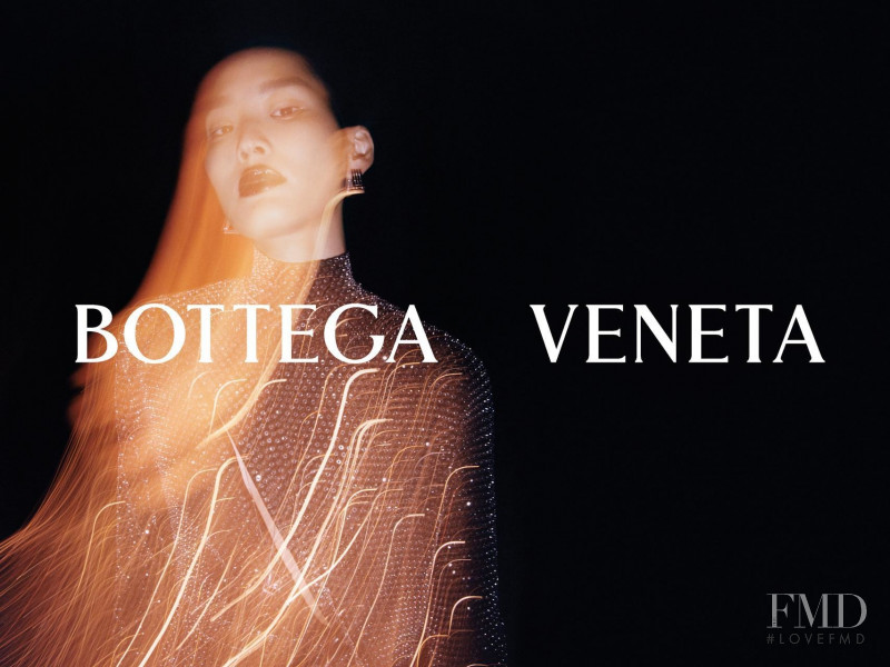 Yoonmi Sun featured in  the Bottega Veneta advertisement for Autumn/Winter 2021