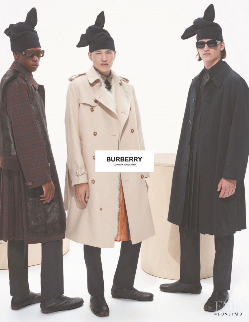 Burberry advertisement for Autumn/Winter 2021