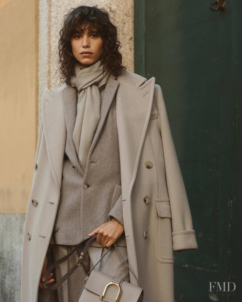 Mica Arganaraz featured in  the Ralph Lauren advertisement for Autumn/Winter 2021