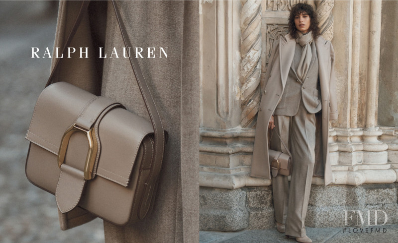 Mica Arganaraz featured in  the Ralph Lauren advertisement for Autumn/Winter 2021